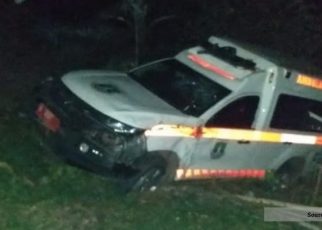 Antar Vaksin Untuk Badui, Ambulans Pemprov Banten Masuk Jurang