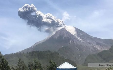 Aktivitas Gunung Merapi. Keluarkan Awan Panas Guguran dan Lava