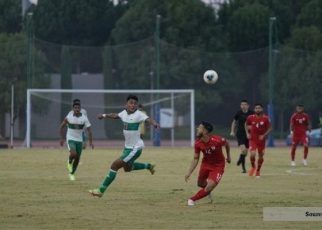 Laga Persahabatan Indonesia vs Afghanistan