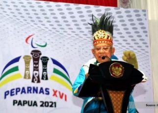 Peparnas Resmi Dibuka, Wapres Ma'ruf Amin Hadir Secara Langsung