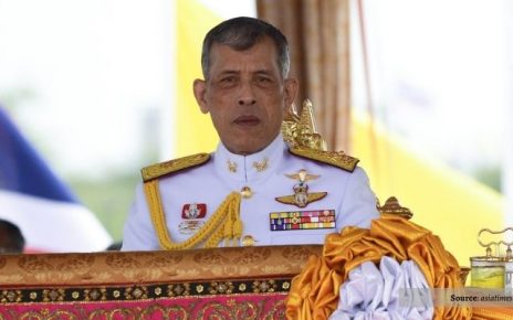 1. Raja Maha Vajiralongkorn dari Thailand
