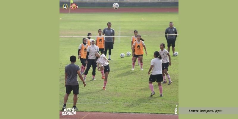 AFC 2022: Timnas Putri Jalani Uji Coba Dengan Persib Bandung