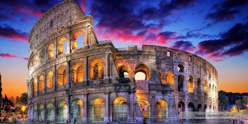 Colosseum Roma Salah Satu Keajaiban Dunia