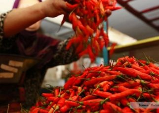 Harga Pangan Nai, Cabai Rawit Merah Tembus Harga Rp57.350 per Kg