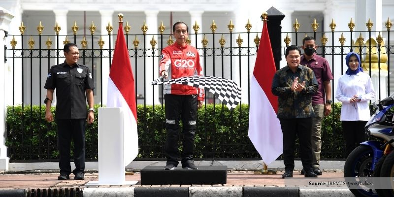 Hari Ini! Jokowi Lepas Rider Pertamina GP of Indonesia