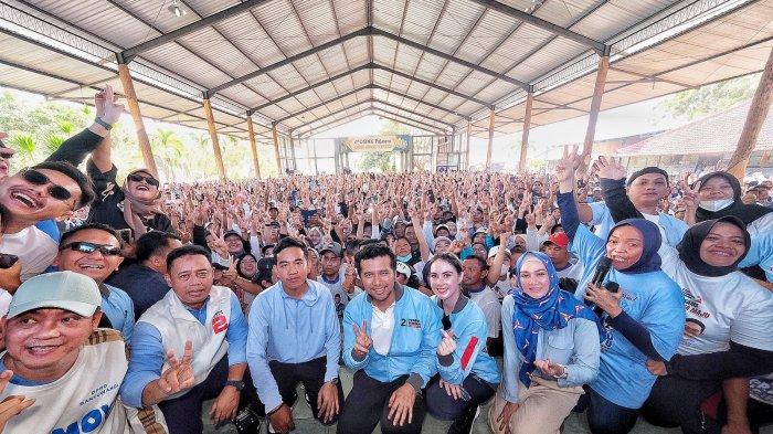 Pesan Gibran di Senam Gemoy Banyuwangi