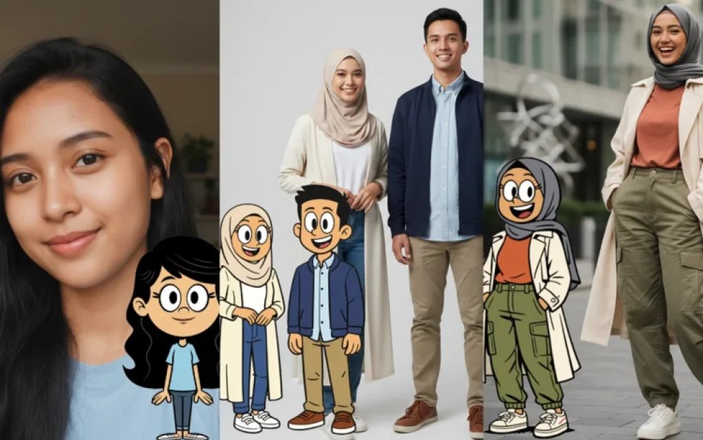 ubah foto jadi karakter The Loud House