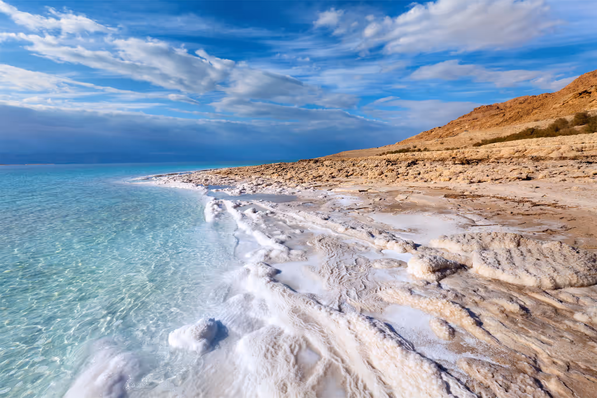Amman Beach, Gerbang Terjangkau Menikmati Laut Mati di Yordania